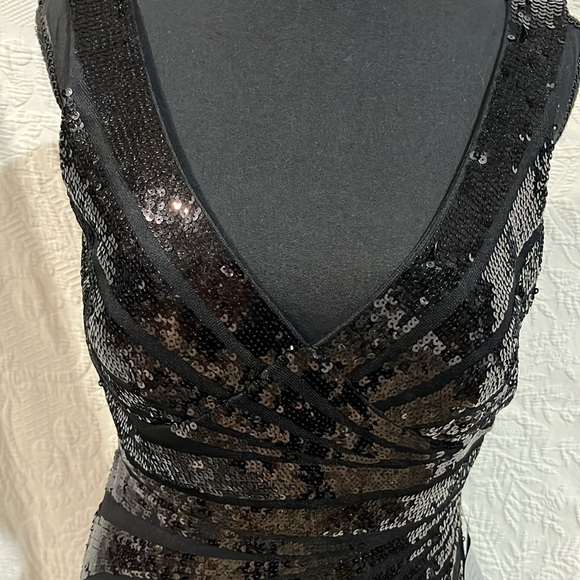 JS Collections sequin and mesh dress, size 8, NWOT - Picture 5 of 16